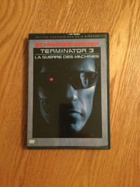 DVD Terminator 3 à vendre edition panoramique de 2 disques