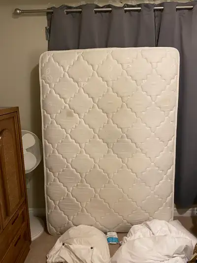 Free twin-sized mattress, View more