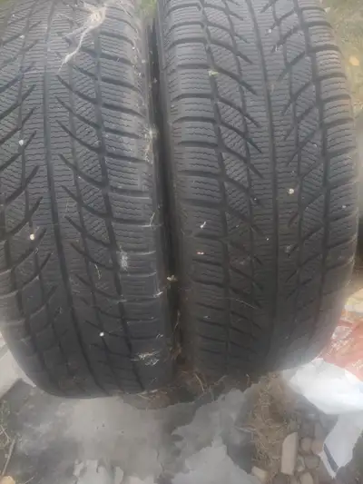 Winter Tires ❄️❄️ in storage. Tick treads on Rims. $198.0b0 587) 774-1140