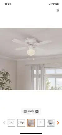 42” Littleton ceiling fan 