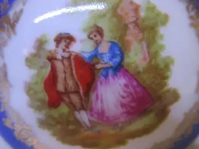SMALL - Vintage - Limoges - Covered Pin/Ring Dish, View more
