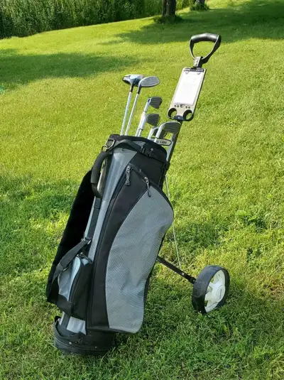 Complete Golf Package: 8-Piece Tour Select, Bag, Pull Ca, View more
