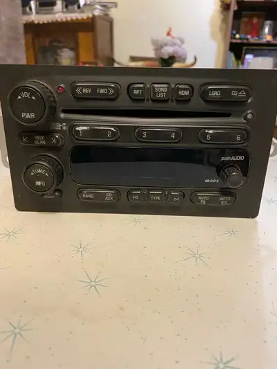 2001 General Motors Am/Fm Radio Receiver with CD Player, View more