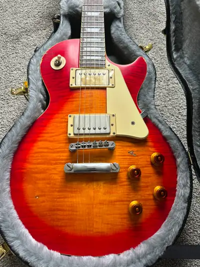 Epiphone Les Paul w/ Seymour Duncan Pearly Gates, View more
