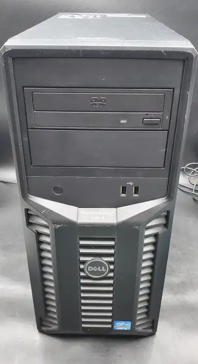 DELL POWEREDGE T110 II TOWER SERVER I3-2100 3.1 GHZ 4GB RAM 1TB HDD Excellent condition, serviced, a...