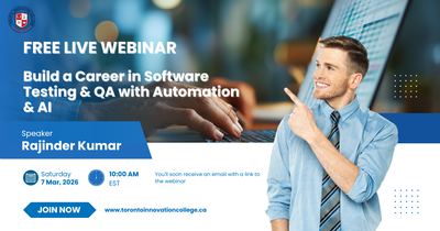 Free QA & Automation Webinar – Break Into Tech | March 7, View more