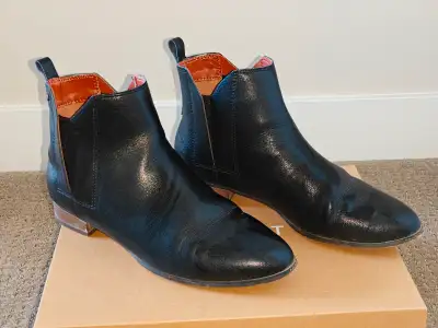 Matt & Nat Newman Vegan Ankle Boots - Black - Size 38 (US 7), View more