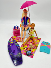 Barbie and Skipper Beach Playset