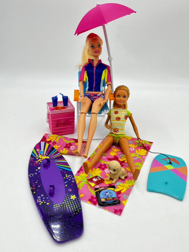 Barbie and Skipper Beach Playset in Toys & Games in Bedford