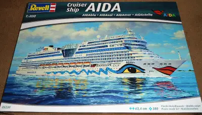 Revell Germany 1/400 Cruise ship AIDAblu / AIDAsol / AIDAmar, View more