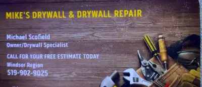 Mike’s Drywall & Drwall Repairs, View more