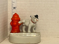 Vintage Ashtray Dog & Fire Hydrant  JAPAN