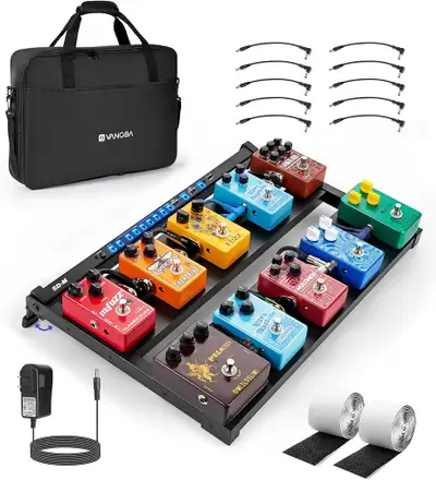 Vangoa Guitar Pedal Board, View more