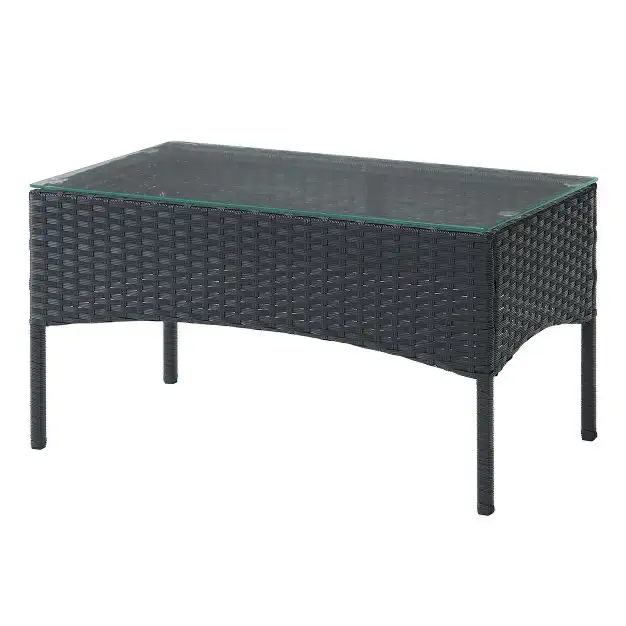 4pc Rattan wicker Outdoor Sofa, 2 Cushioned Chairs, and Table  in Patio & Garden Furniture in Markham / York Region - Image 10