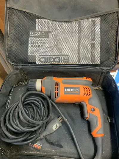Ridgid drill, View more