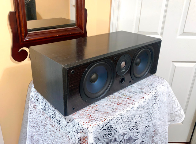 Large, Heavy TOTL Polk Center Channel w/ Real Wood CSi40 in Speakers in Ottawa - Image 3
