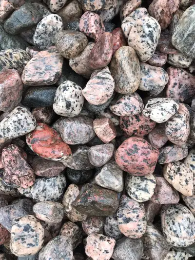 WE SUPPLY & DELIVER IN FULL TRUCK LOADS ONLY BULK COMMERCIAL SHIPMENTS PREMIUM ALGONQUIN WASHED RIVE...