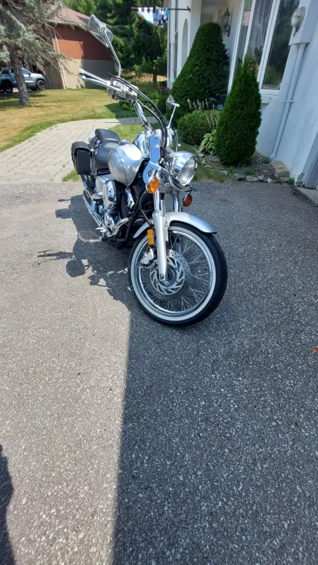 2002 Yamaha V-Star Custom in Street, Cruisers & Choppers in Kawartha Lakes - Image 5