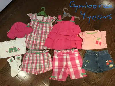 GYMBOREE Summer Kids Girls clothes lot 4 years, View more