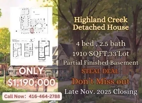 Scarborough 4-Bed Detached! Steal Price! Must Sell Fast!