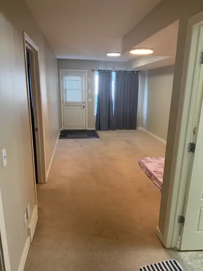 This cozy and functional basement apartment offers a comfortable living space with a bedroom and a f...