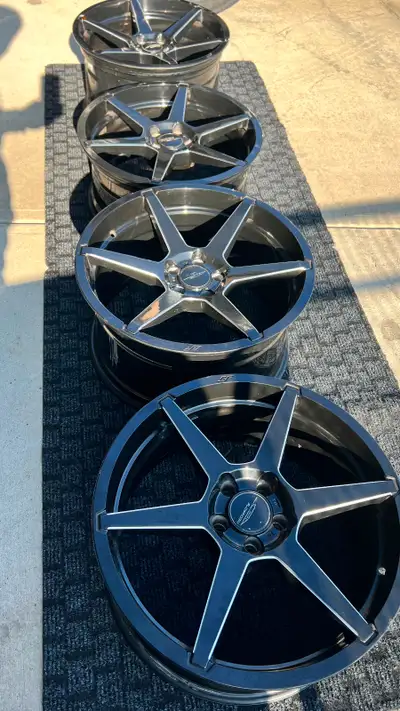 ACE Alloy staggered rim set for Porsche Macan / Audi Q5 5x112 bolt pattern Front - 20" x 9" Rear - 2...