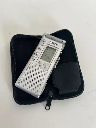 Sony voice recording. , View more