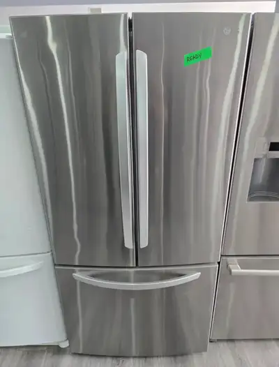 WOW LG Stainless Steel French Door 33” Fridge Bottom Freezer, View more