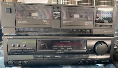 Technics Receiver/Cassette Deck, View more