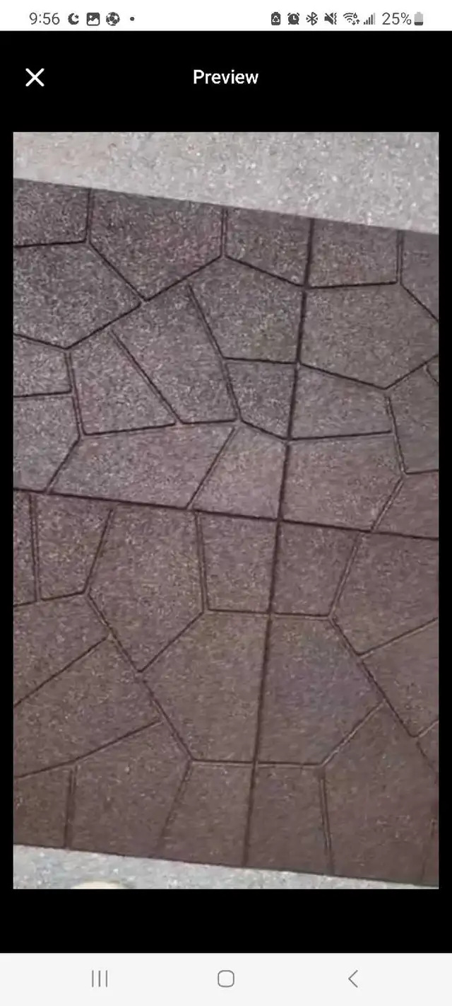 24 x 24 Tiles Paver Rubber Dual-Sided reversible in Floors & Walls in Mississauga / Peel Region - Image 3