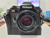 Nikon FG, MD-E, 50mm