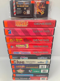 Sega GENESIS GAMES - Prices in Description