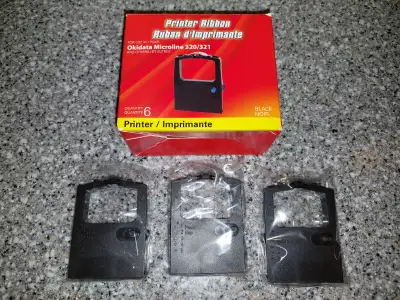 Okidata Microline 320/321 Printer Ribbon for dot matrix printers, View more