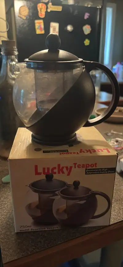 Tea pot new in box