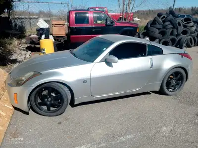 IF THE AD IS STILL UP ITS AVAILABLE 2003 350z. Cat back stainless hks exhaust and cold air intake. O...