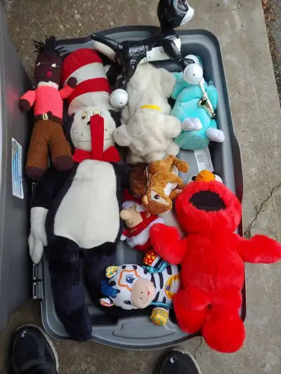 Extra-Extra large Tote full of Plush - Clean - Sold as a Lot, View more