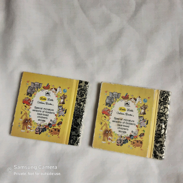 2 x Disney Little Little Golden Books, Peter Pan, Beauty & Beast in Children & Young Adult in Calgary - Image 2