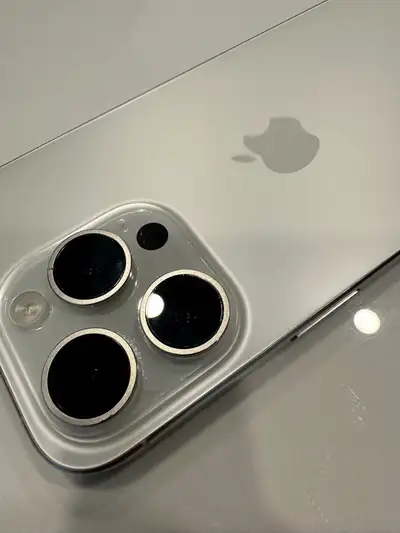 iPhone 15  Pro 128GB -Silver- Great Condition, View more