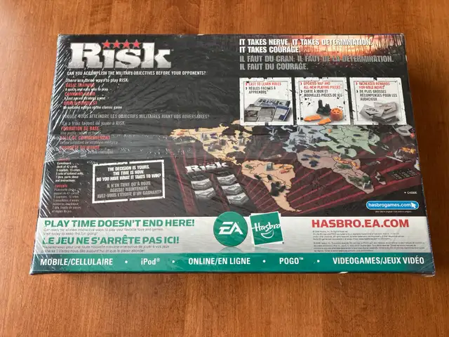 Brand New Risk Game by Parker Brothers from 200862863284168579124