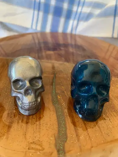 Resin Poured Skulls , View more