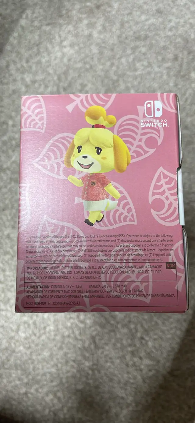 Nintendo Switch Lite “Isabelle’s Aloha Edition”63347537004803123