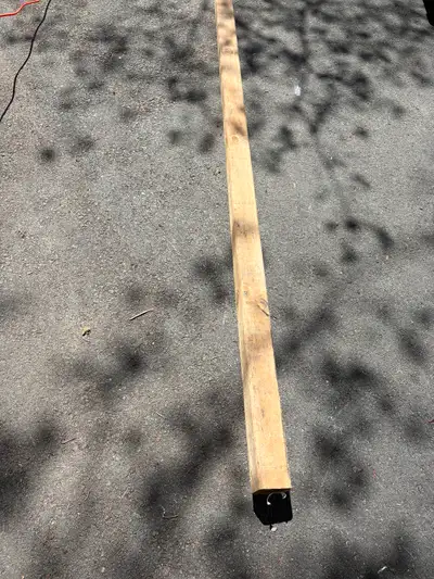 Pressure treated post, View more