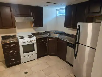 Available Aug 15, this 1 bedroom apartment in a quiet New Sudbury house is fully self contained. Fea...