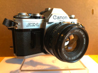 Canon AE-1 (4062674) 35mm SLR Camera Canon FD 50mm 1:1.8 Lens -