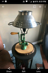 Custom Vintage Table Lamp
