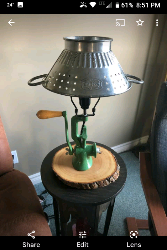 Custom Vintage Table Lamp in Indoor Lighting & Fans in Kitchener / Waterloo - Image 2