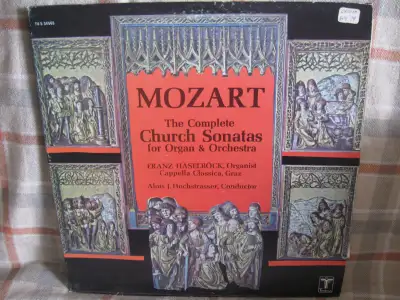 Mozart - Complete Church Sonatas for Organ & Orchestra Vinyl LP, View more