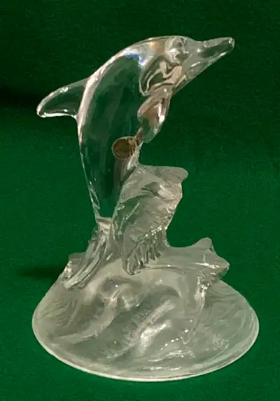 DOLPHIN ON A WAVE BY CRYSTAL D' ARQUES, View more