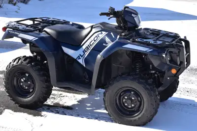 2024 Honda Rubicon 520cc 194km 32.0 hrs 20 hr warranty service performed Comes w/ ATV ramps