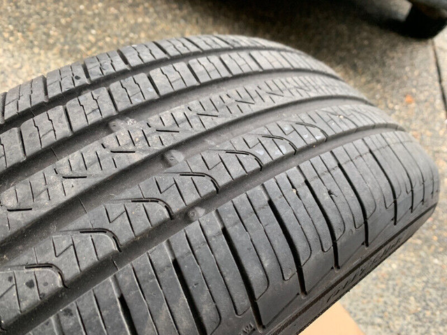 Pair of 225/45/19 M+S Pirelli P7 Cinturato A/S RFT with 50/70% in Tires & Rims in Delta/Surrey/Langley - Image 4